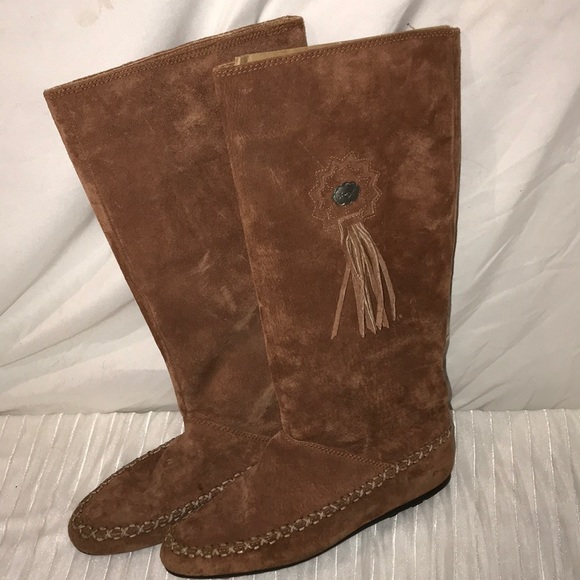 Hush Puppies Shoes - Hush Puppies Moccasins Boots size 7.5 B